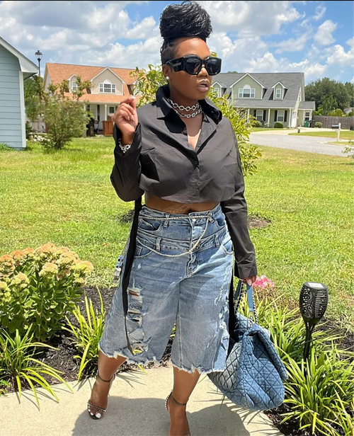 Double Waist Jorts
