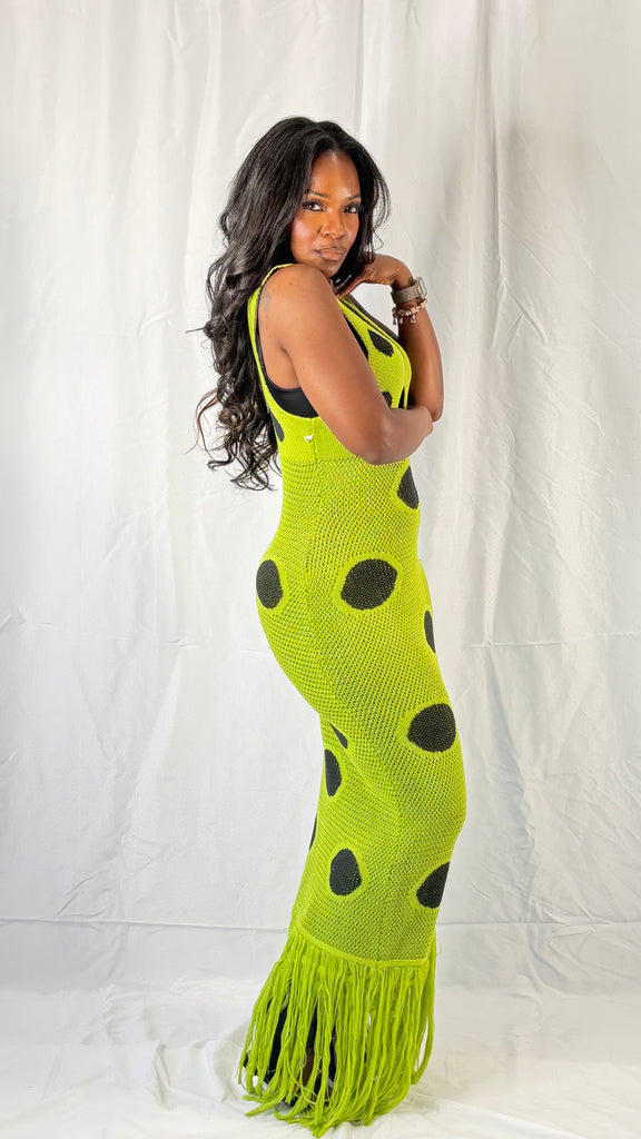 Green Goddess Dress M